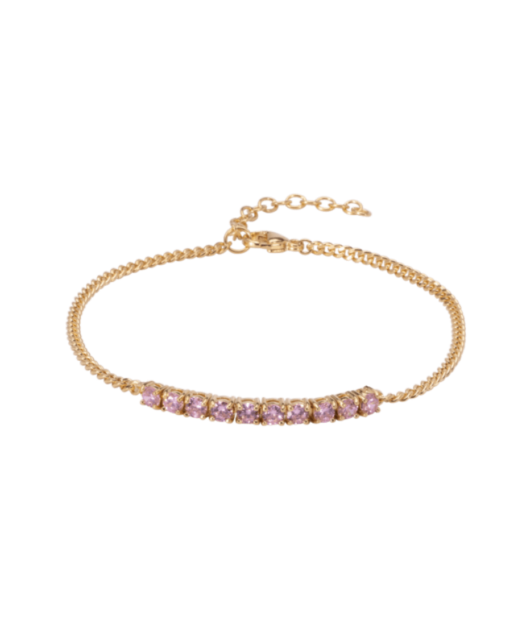 Tennis Birthstone Bracelet