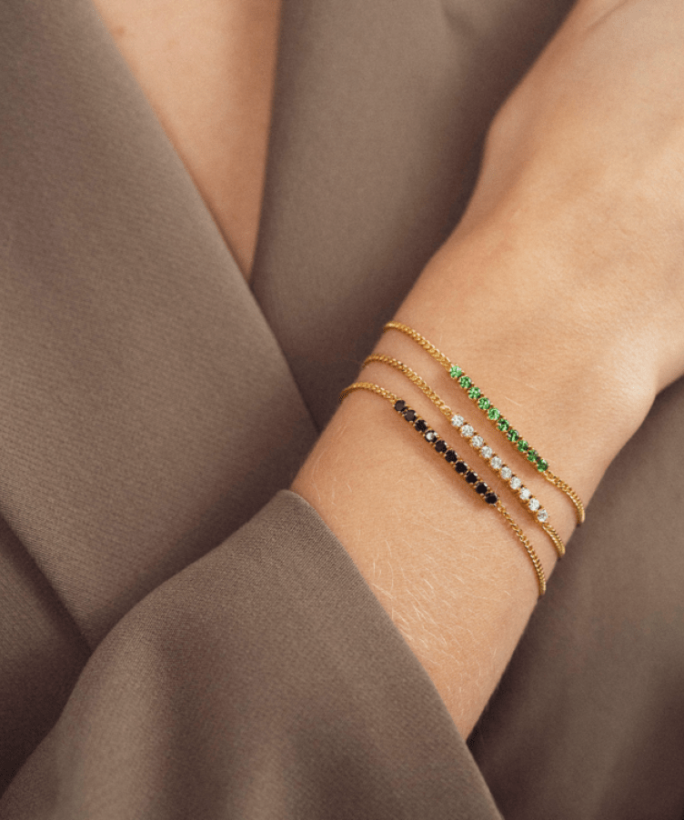 Tennis Birthstone Bracelet
