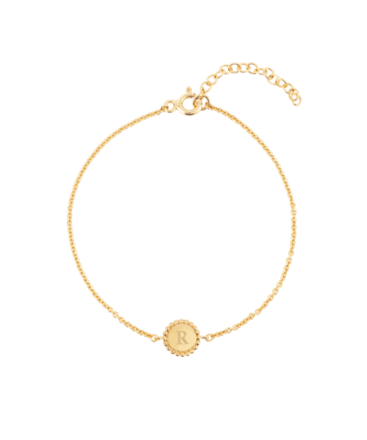 Tiny Bubble Coin Bracelet