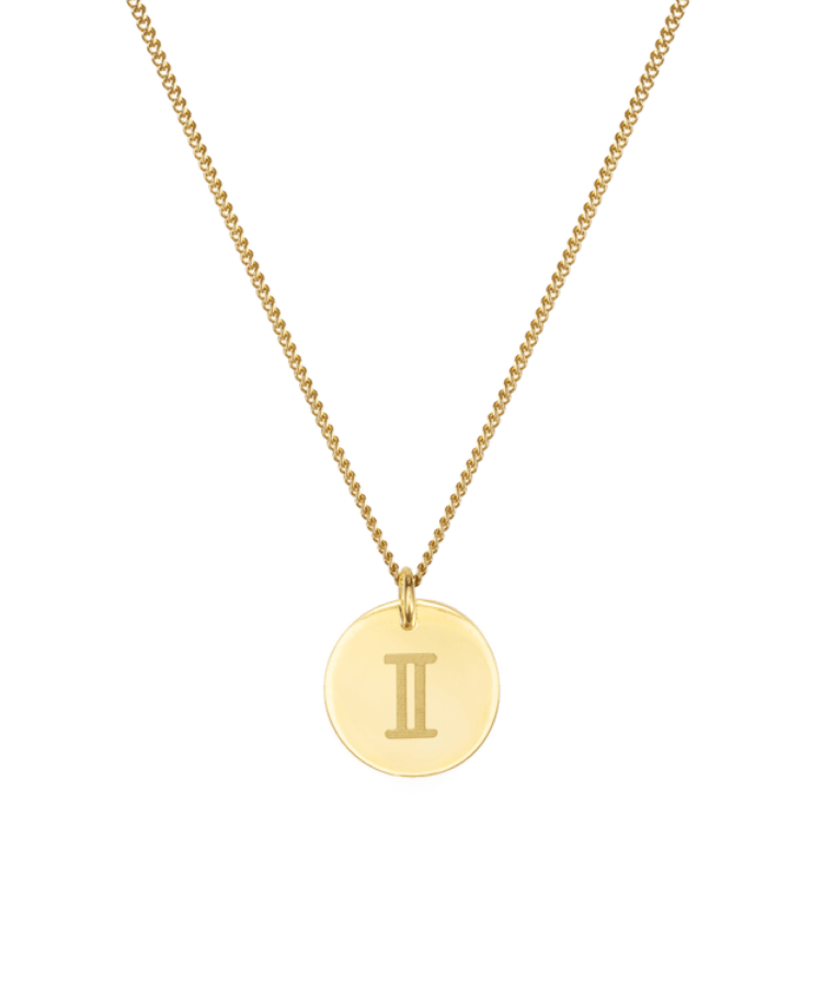 Zodiac Coin Necklace