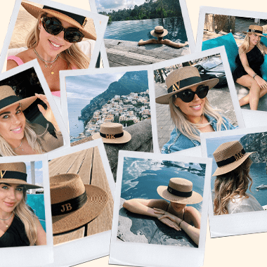 Initial Straw Hats Collectie 