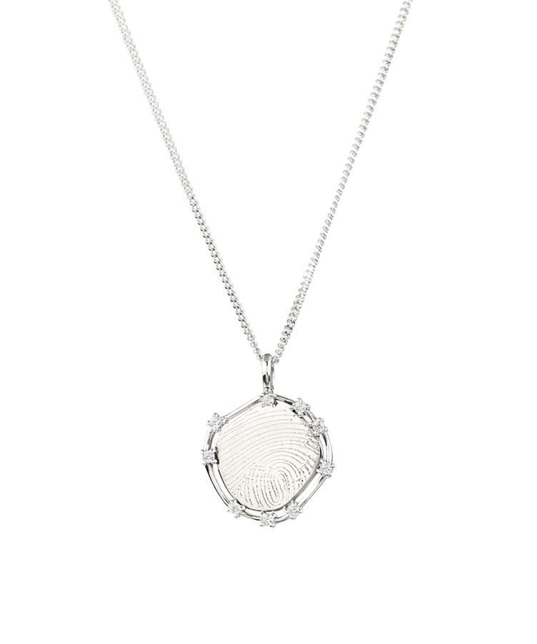 Brilliance Fingerprint Coin Kette