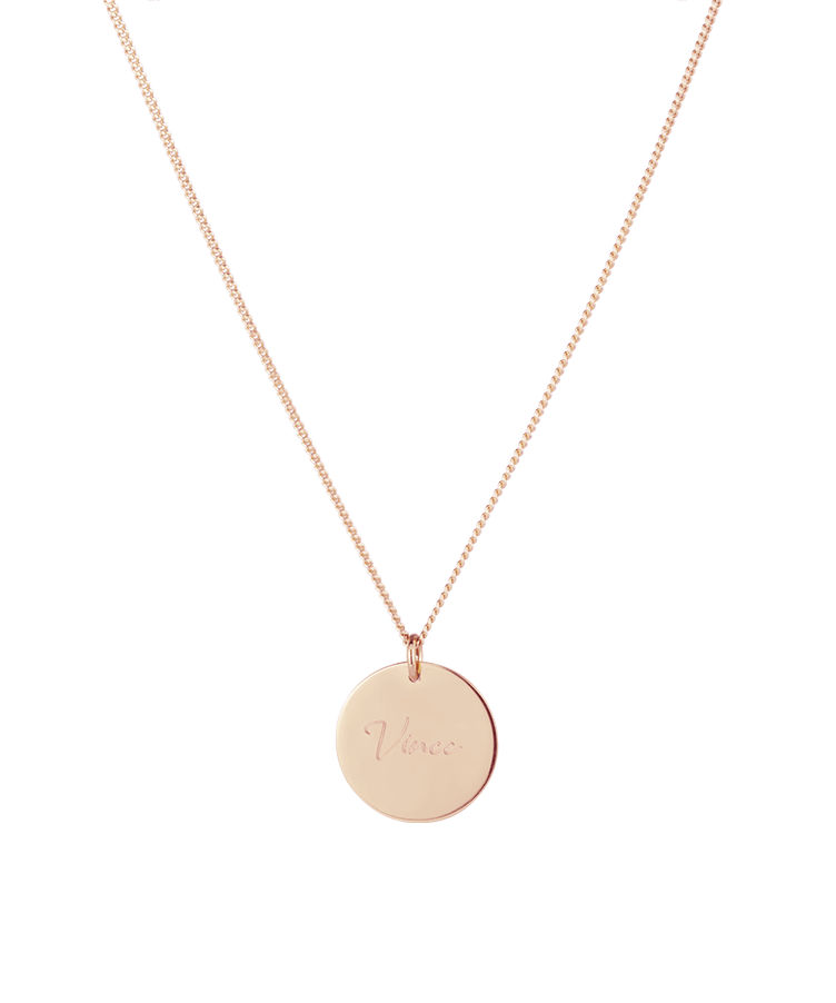 Birth Name Coin Ketting