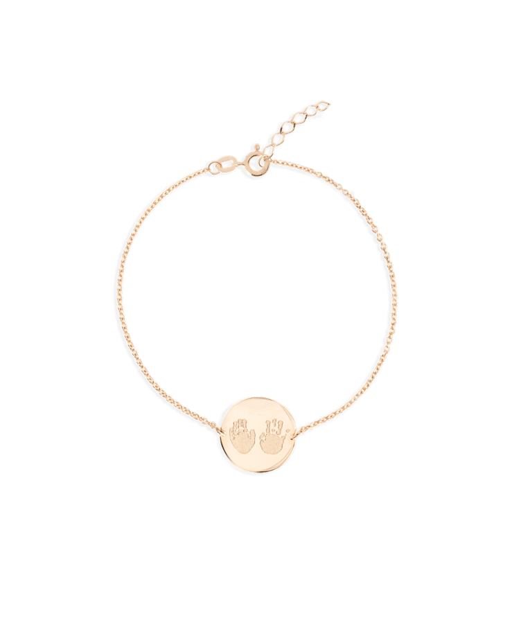 Hand- or Footprint Coin Armband