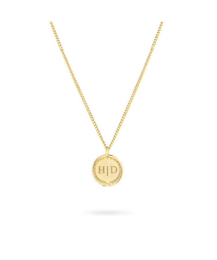 Initial Coin Ketting Deluxe
