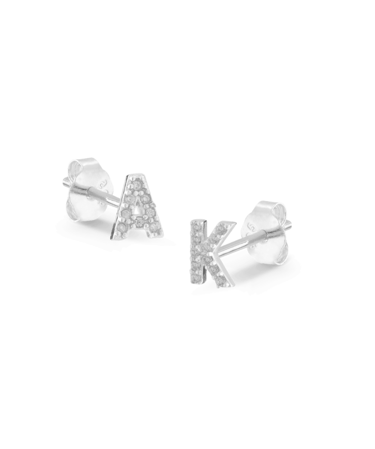 Lizzy Letter Studs