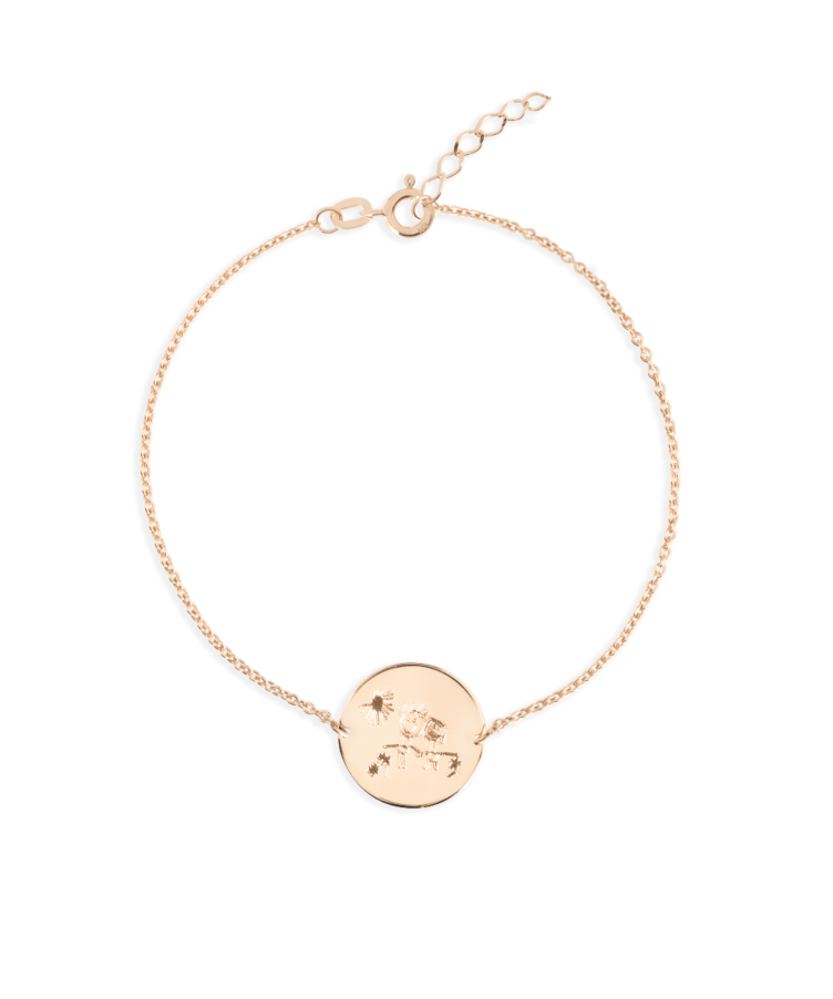 Own Design Coin Bracelet Deluxe