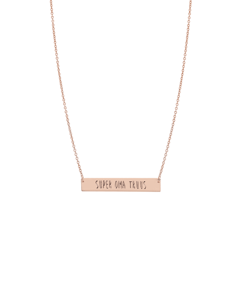 Tell A Secret Bar Ketting Deluxe