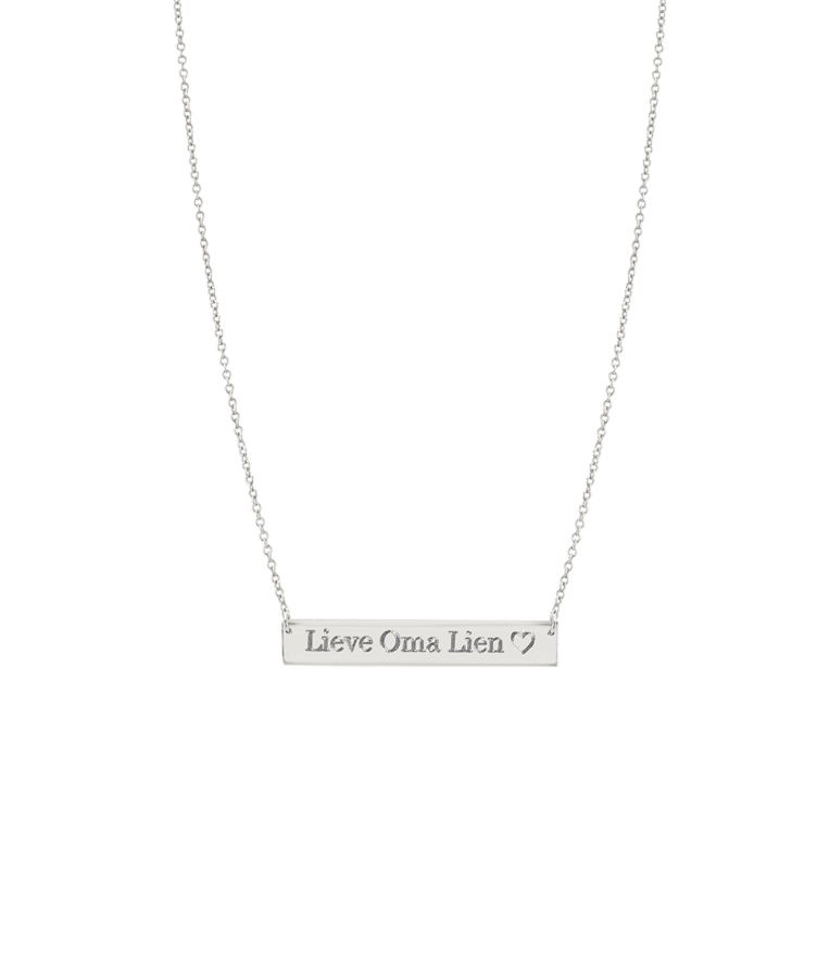 Tell A Secret Bar Ketting Deluxe