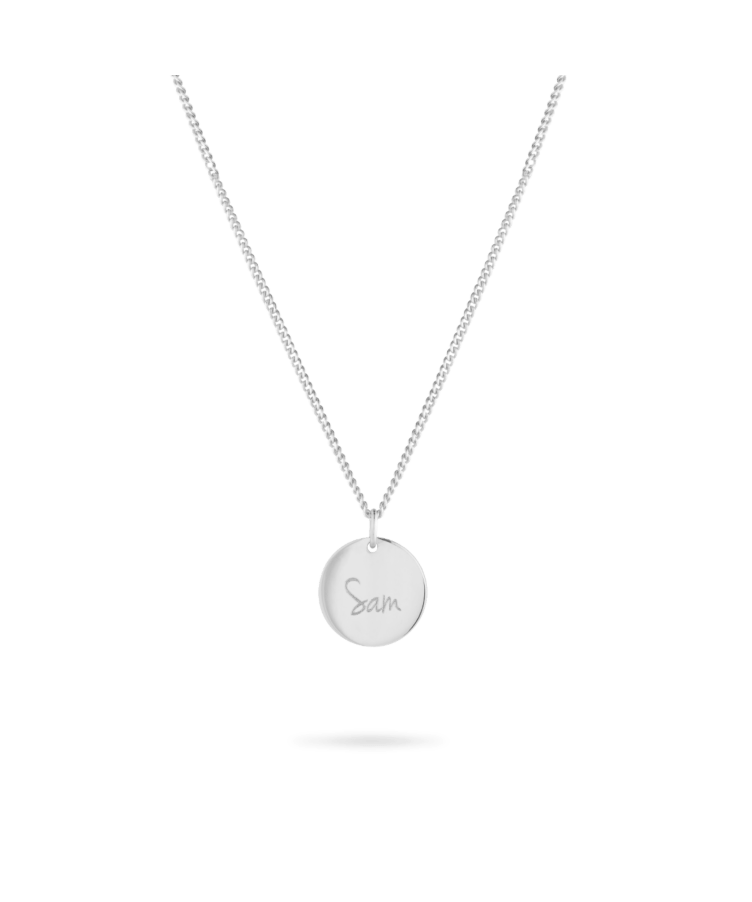 Handwritten Coin Ketting