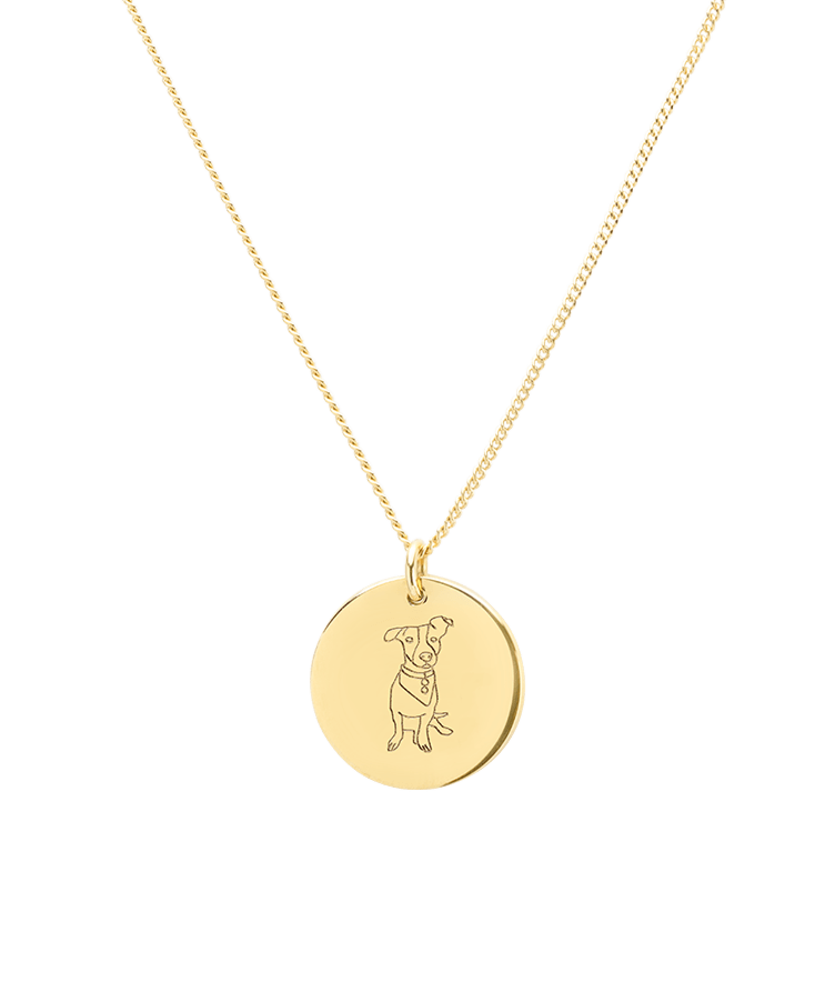 Photo Line Coin Ketting