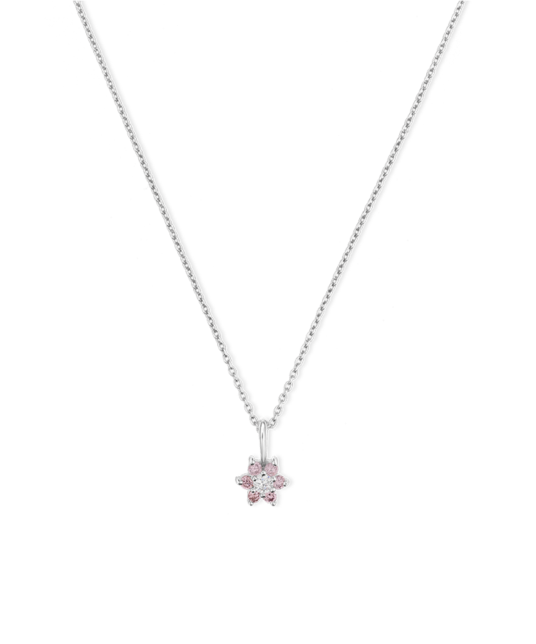 Flora Flower Birthstone Ketting