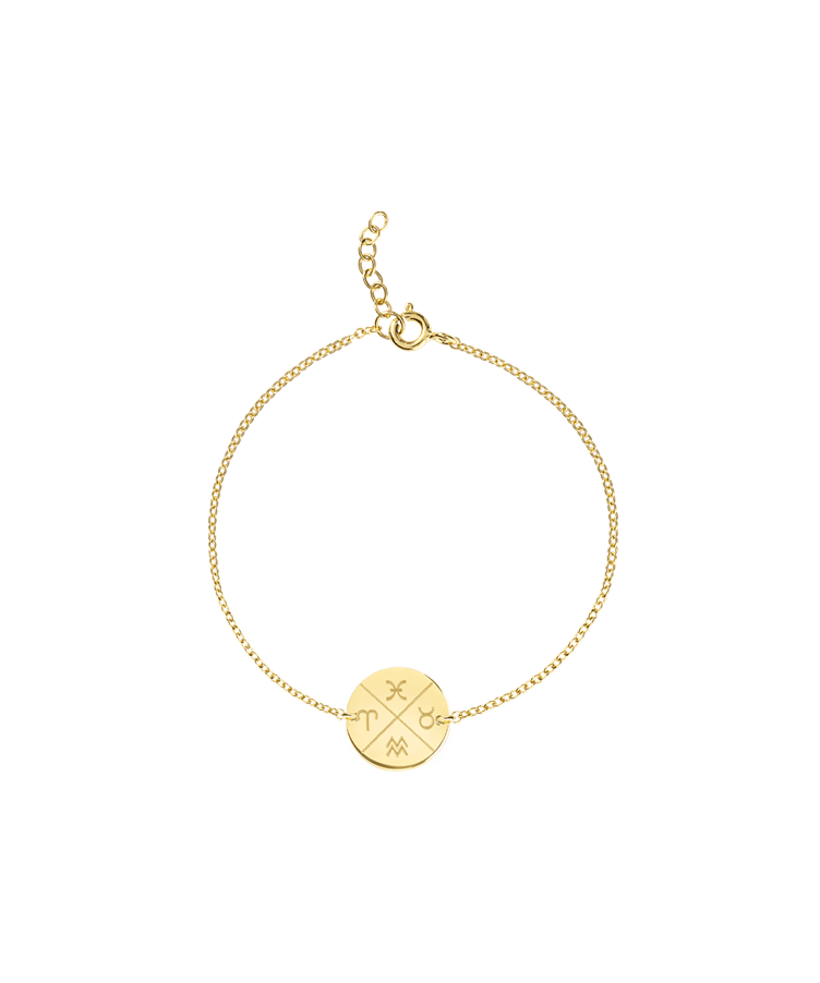 Zodiac Coin Bracelet