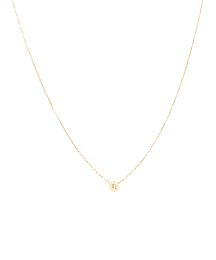 Little Zodiac Coin Necklace