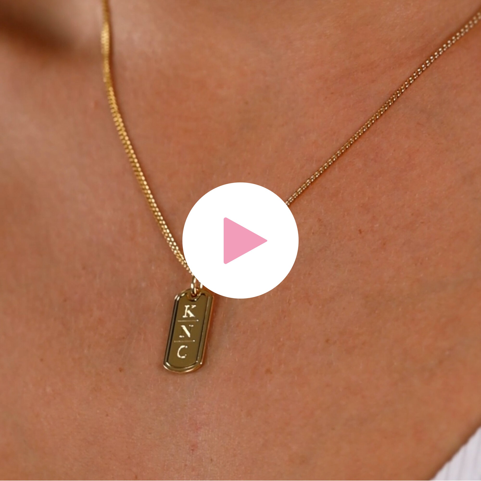 Tag Necklace